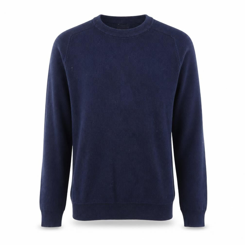 NEXT Mens Blue Round Neck  Cotton Pullover Jumper Size S