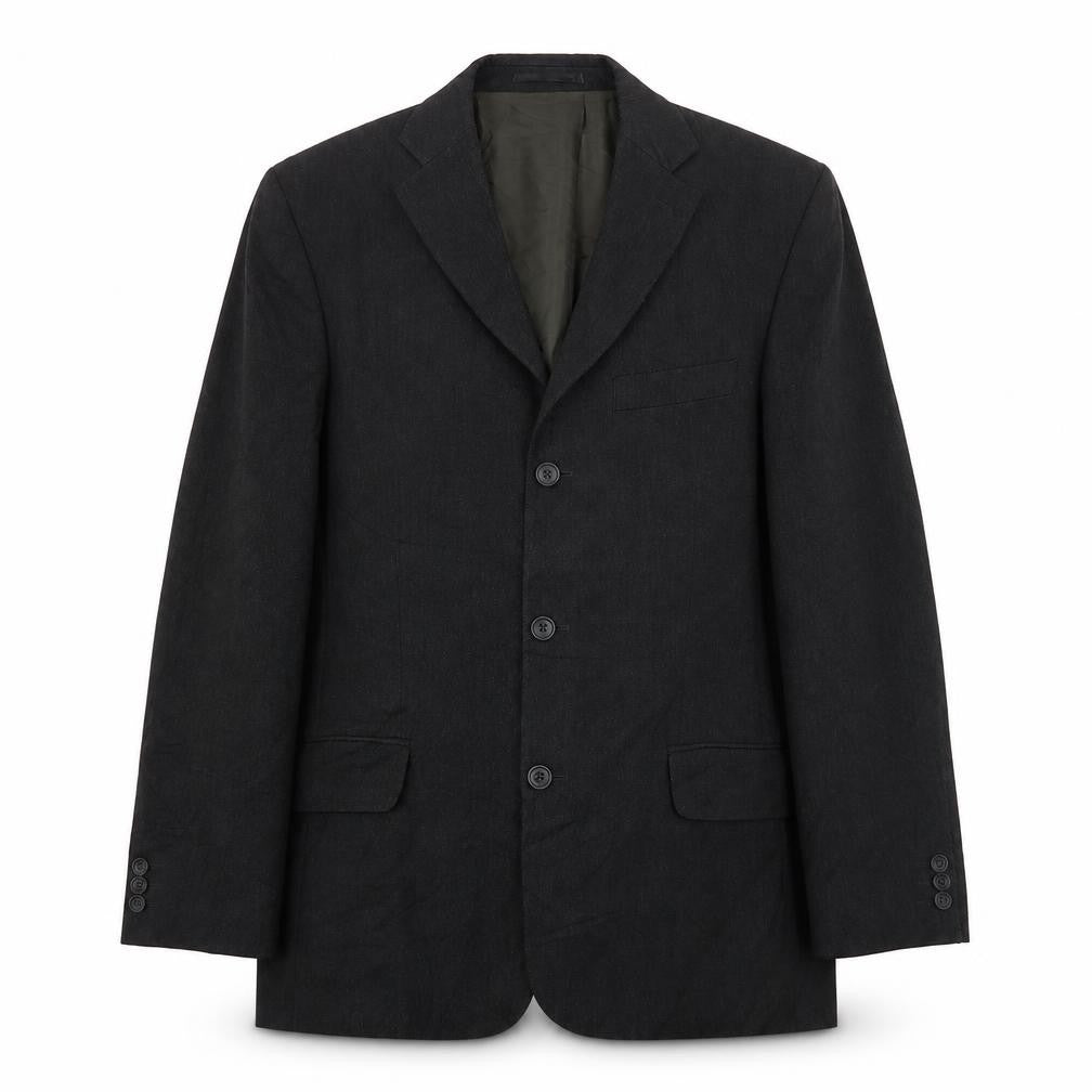 Blakes Mens Grey  Polyester Jacket Suit Jacket Size 40