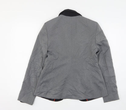 F&F Womens Grey  Polyester Jacket Blazer Size 12