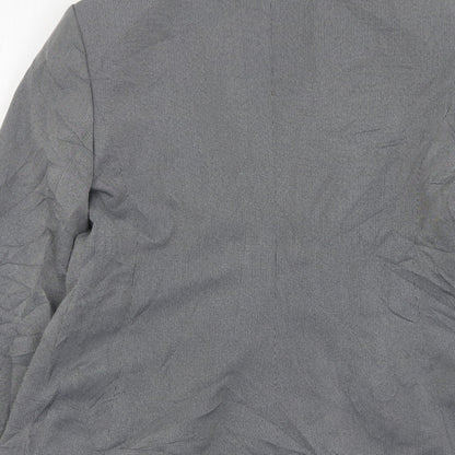 F&F Womens Grey  Polyester Jacket Blazer Size 12