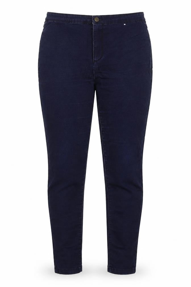 Denim Co Womens Blue  Cotton Skinny Jeans Size 12 L27 in Regular Button