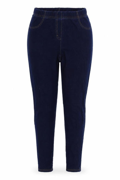 George Womens Blue  Cotton Jegging Jeans Size 8 L27 in Regular