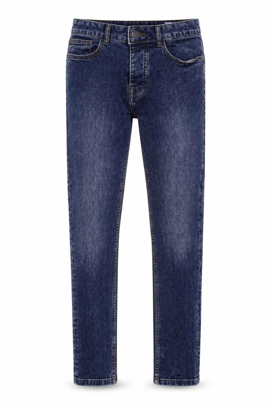 Denim Co Mens Blue  Cotton Skinny Jeans Size 28 L32 in Regular Button