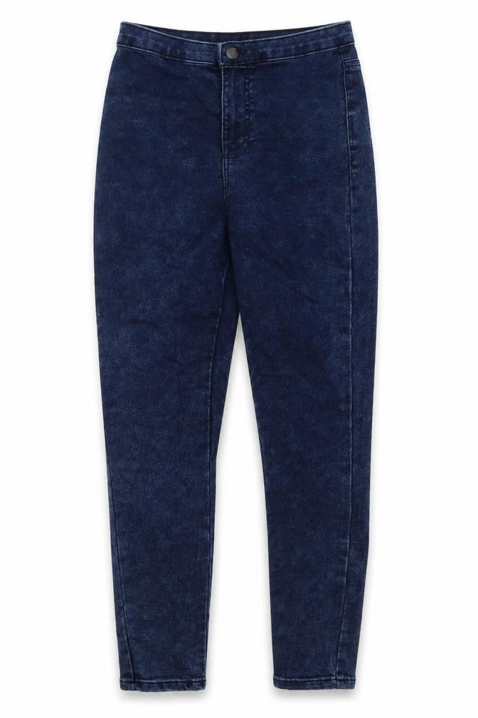 Denim Co Womens Blue  Cotton Skinny Jeans Size 10 L29 in Regular Button