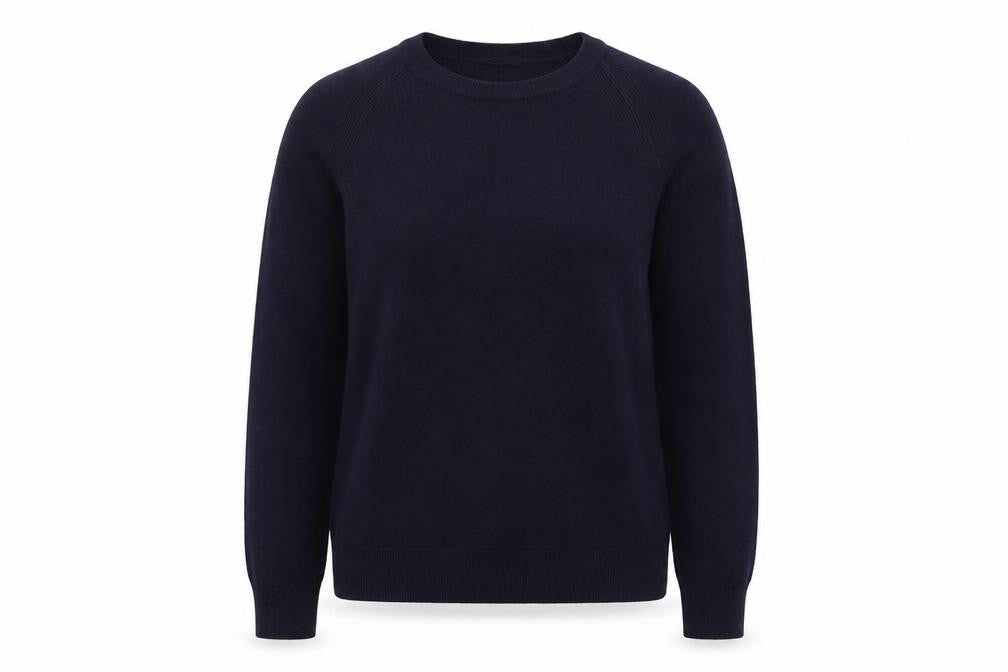 Marks & Spencer Womens Purple Round Neck  Acrylic Pullover Jumper Size 12