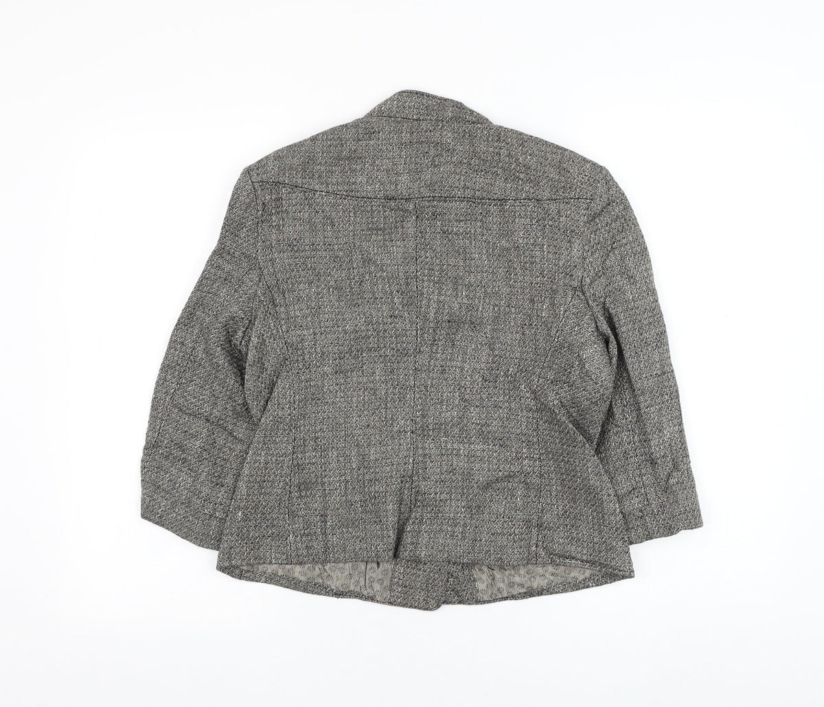 NEXT Womens Grey   Jacket Blazer Size 12  Button