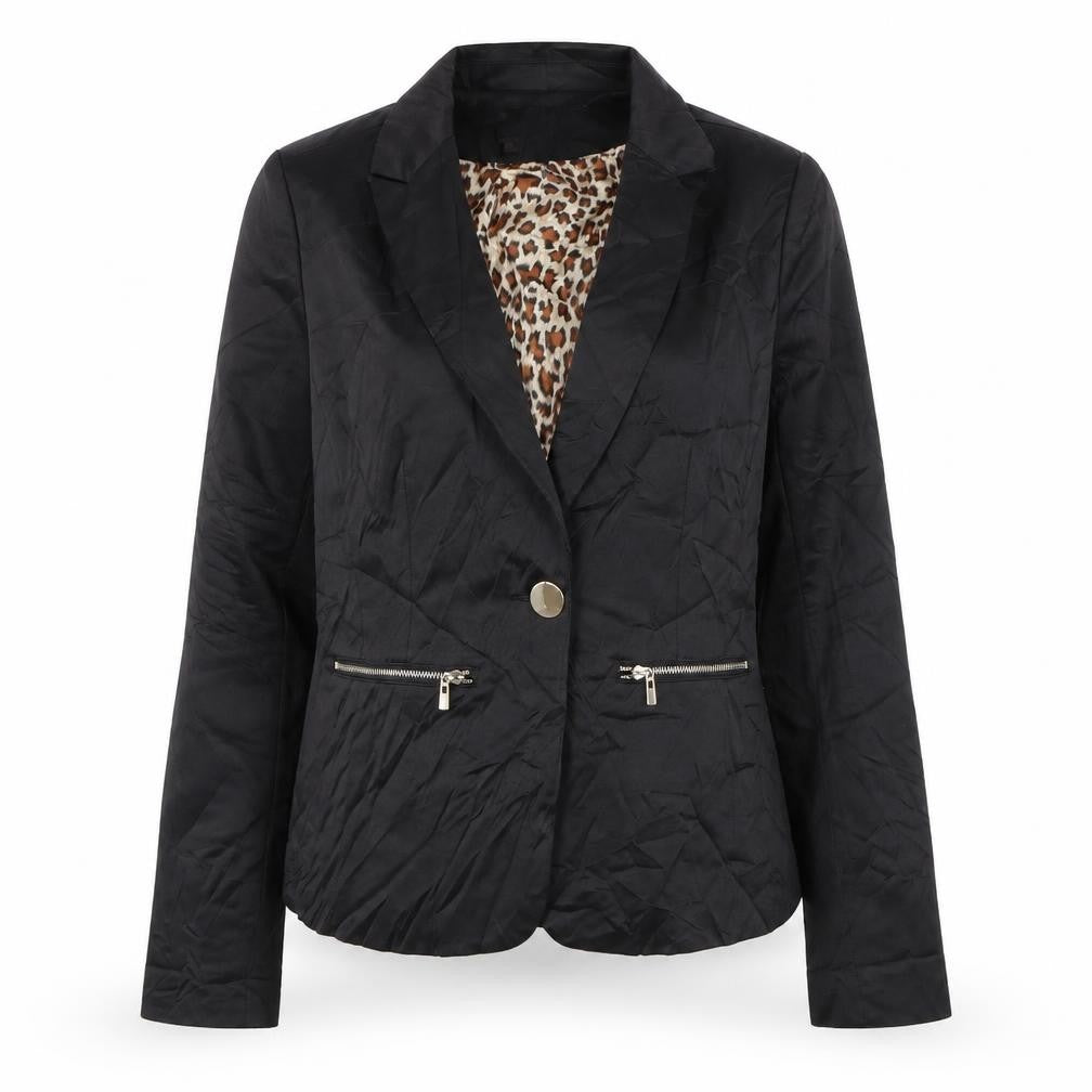 PARISIAN SIGNATURE Womens Black   Jacket Blazer Size 12  Button