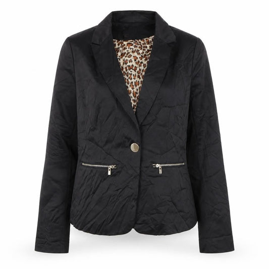 Parisian Signature Womens Black   Jacket Blazer Size 12  Button