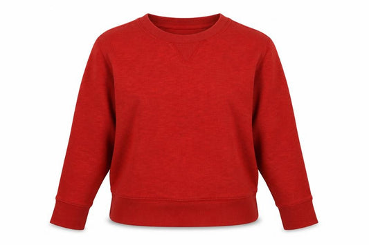 Gap Womens Red  Cotton Pullover Sweatshirt Size XL