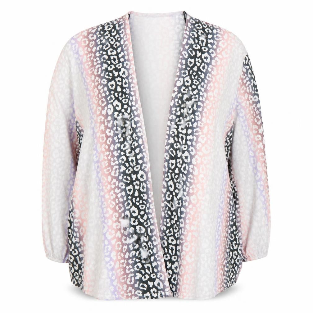 Boohoo Womens Multicoloured Animal Print  Jacket  Size 16