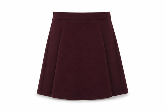 New Look Womens Purple  Polyester Skater Skirt Size 8
