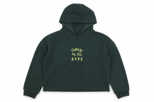 George Girls Green  Cotton Pullover Hoodie Size 10-11 Years  Pullover