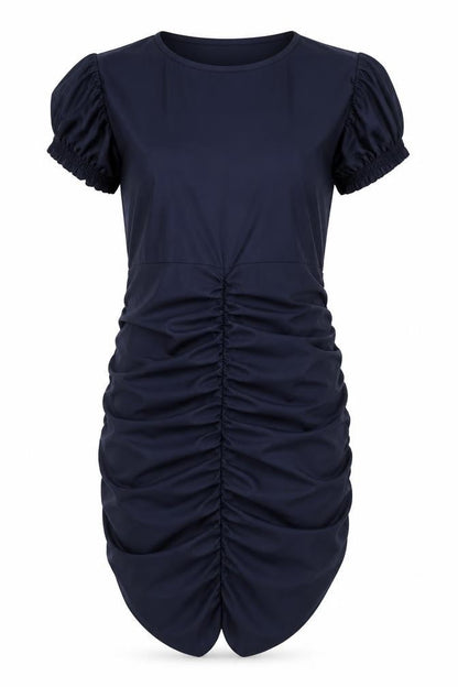 MISSFIGA Womens Blue  Polyester Bodycon  Size 14  Round Neck