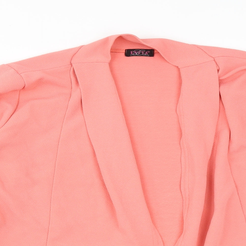 Evita Womens Pink   Jacket  Size 10