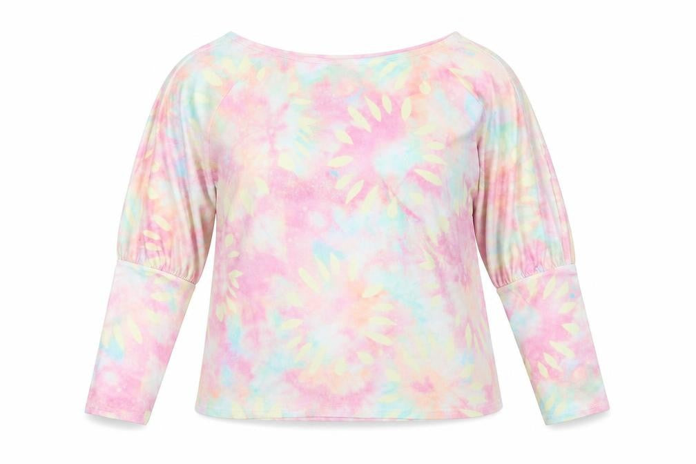 Preworn Womens Multicoloured Scoop Neck Geometric Polyester Pullover Jumper Size L