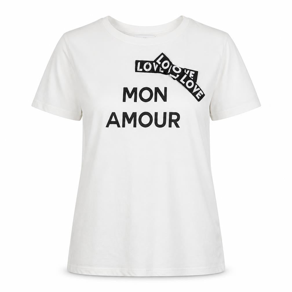 Very Womens White Cotton Basic T-Shirt Size 14 Round Neck