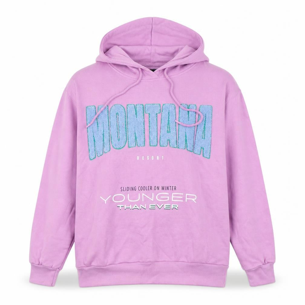 lefties Womens Purple  Cotton Pullover Hoodie Size S  Pullover