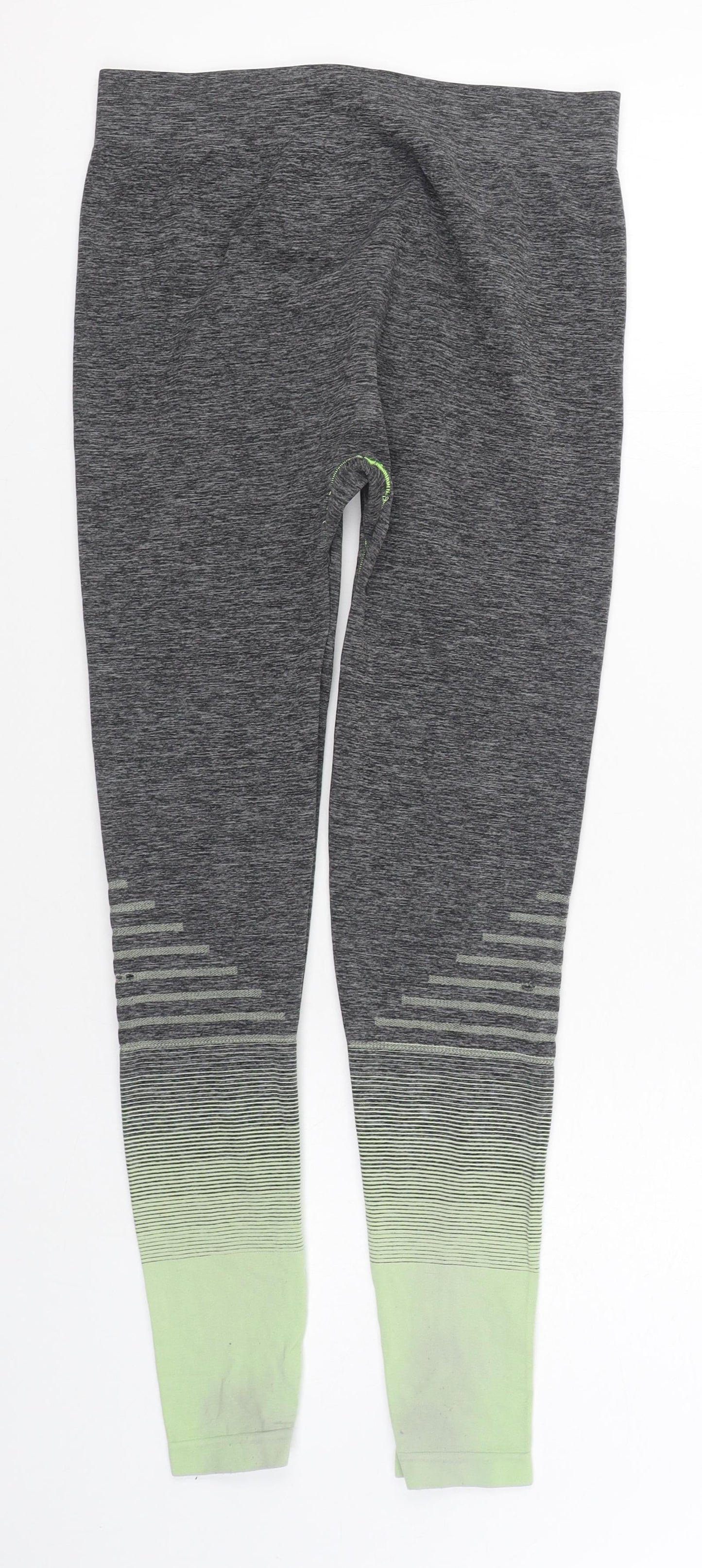 New Look Womens Grey  Polyamide Jogger Leggings Size M L28 in