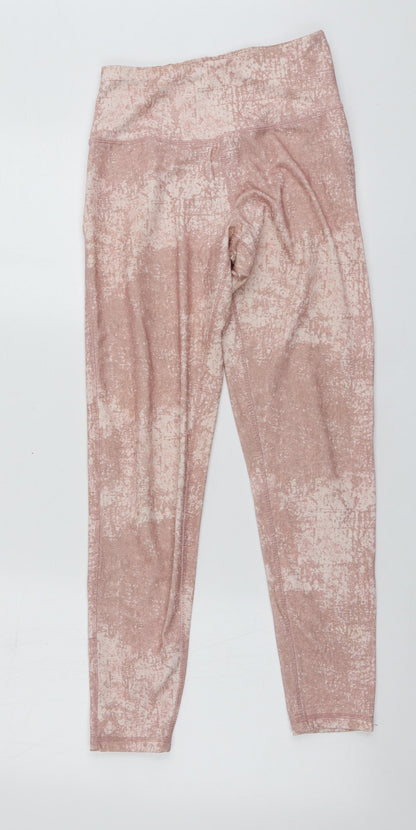 WorkOut Womens Pink  Polyester Jogger Leggings Size 6 L26 in Regular