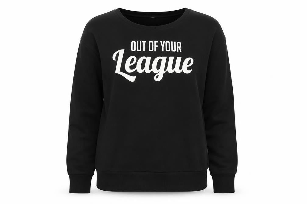 H&M Womens Black  Cotton Pullover Sweatshirt Size S  Pullover
