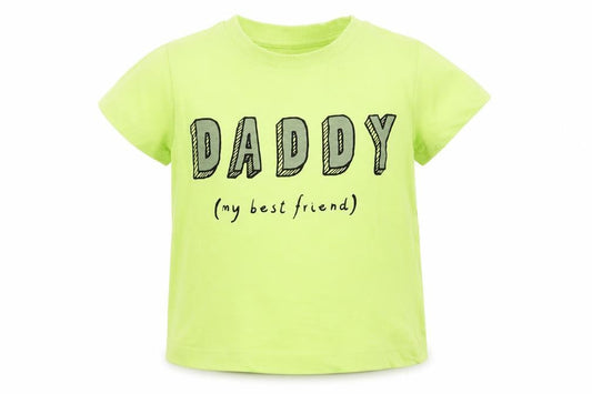 Matalan Boys Green  Cotton Basic T-Shirt Size 9-12 Months Crew Neck Pullover