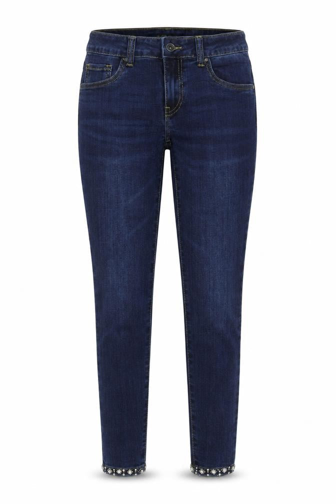 Toxik3 Womens Blue  Cotton Skinny Jeans Size 8 L26 in Regular Zip
