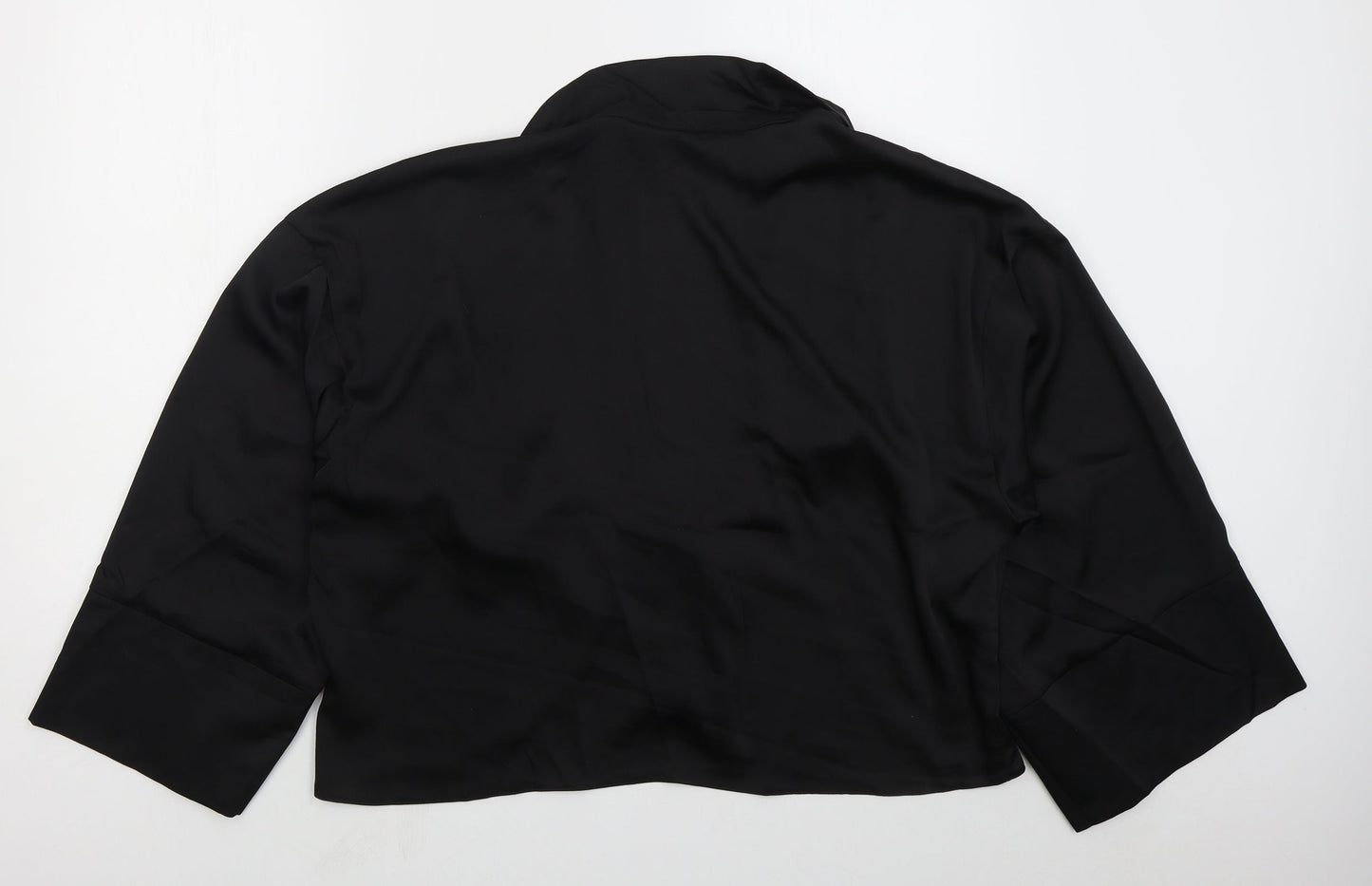 ASOS Womens Black   Jacket  Size 14  Tie