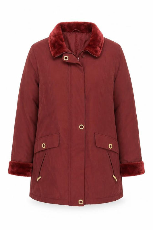 Classics Womens Red   Jacket Coat Size 16  Zip
