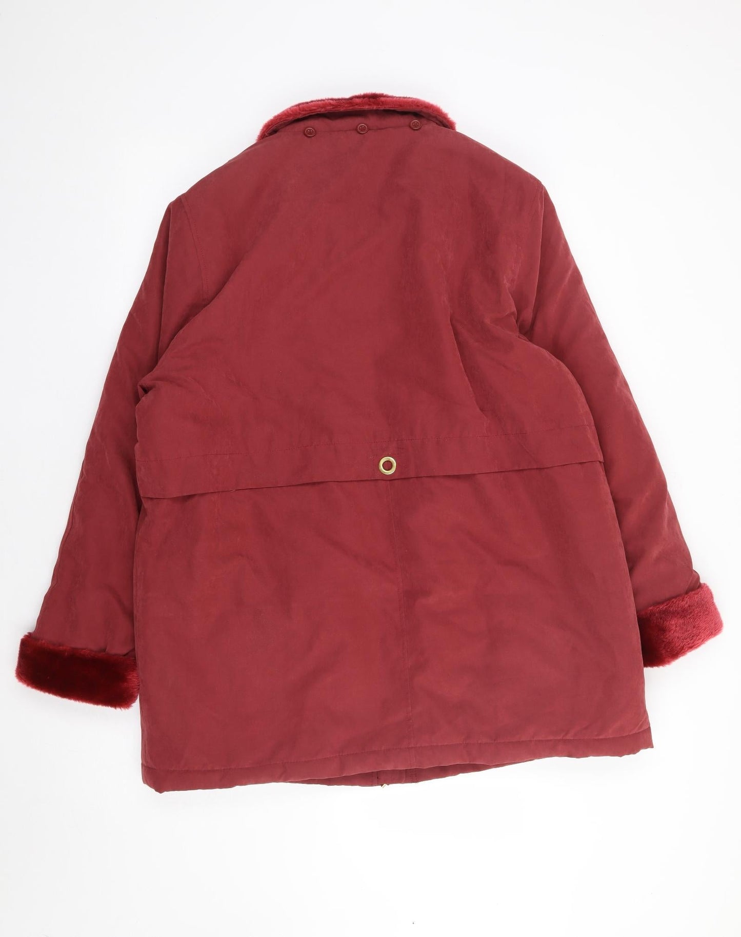 Classic Womens Red   Jacket Coat Size 16  Zip