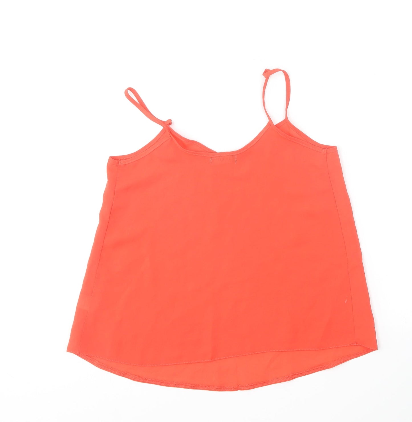 Exhibit  Womens Red  Polyester Camisole T-Shirt Size 8 Sweetheart