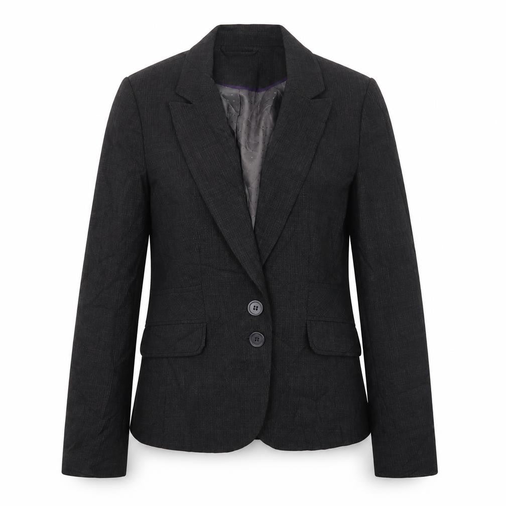 F&F Womens Grey  Polyester Jacket Suit Jacket Size 12
