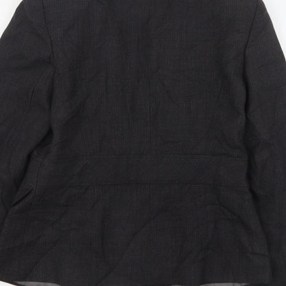 F&F Womens Grey  Polyester Jacket Suit Jacket Size 12