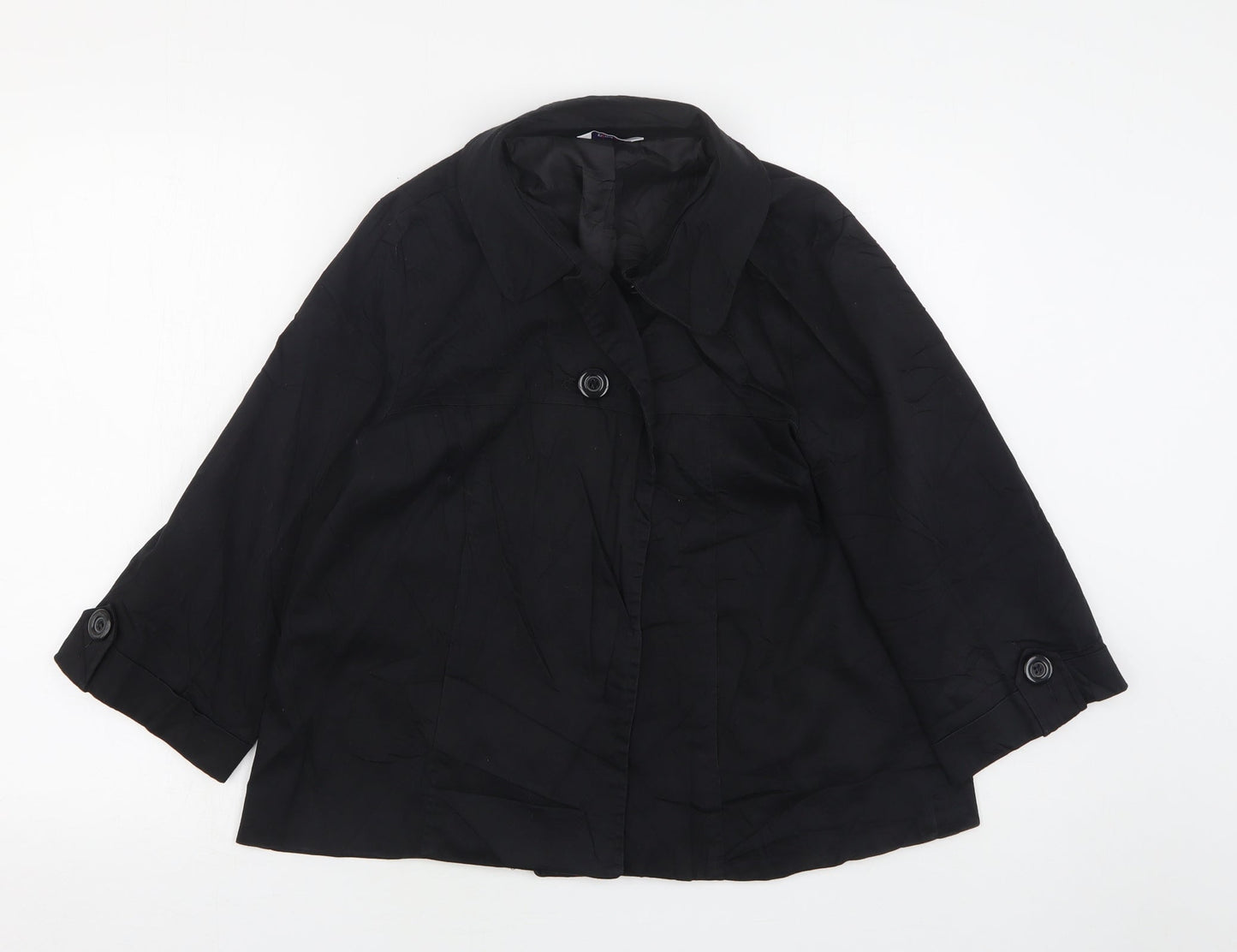 Pimkie Womens Black   Jacket  Size 14