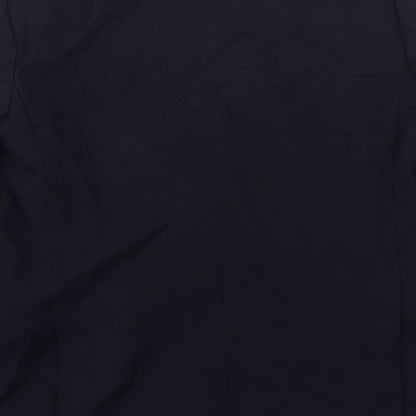 CandA Mens Blue  Polyester Jacket Suit Jacket Size 46
