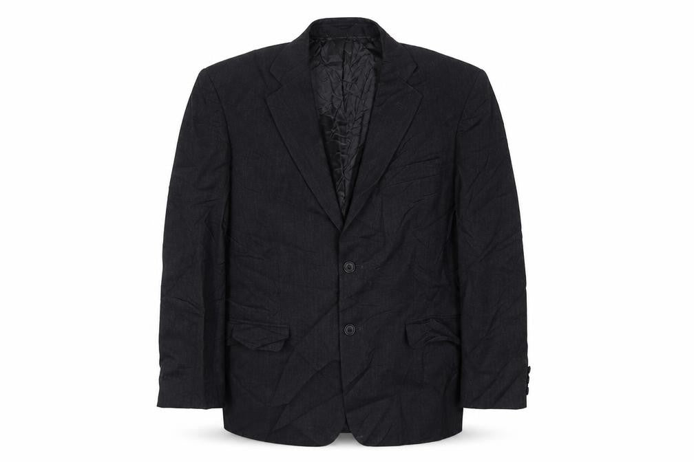 Marks & Spencer Mens Grey  Wool Jacket Suit Jacket Size 38