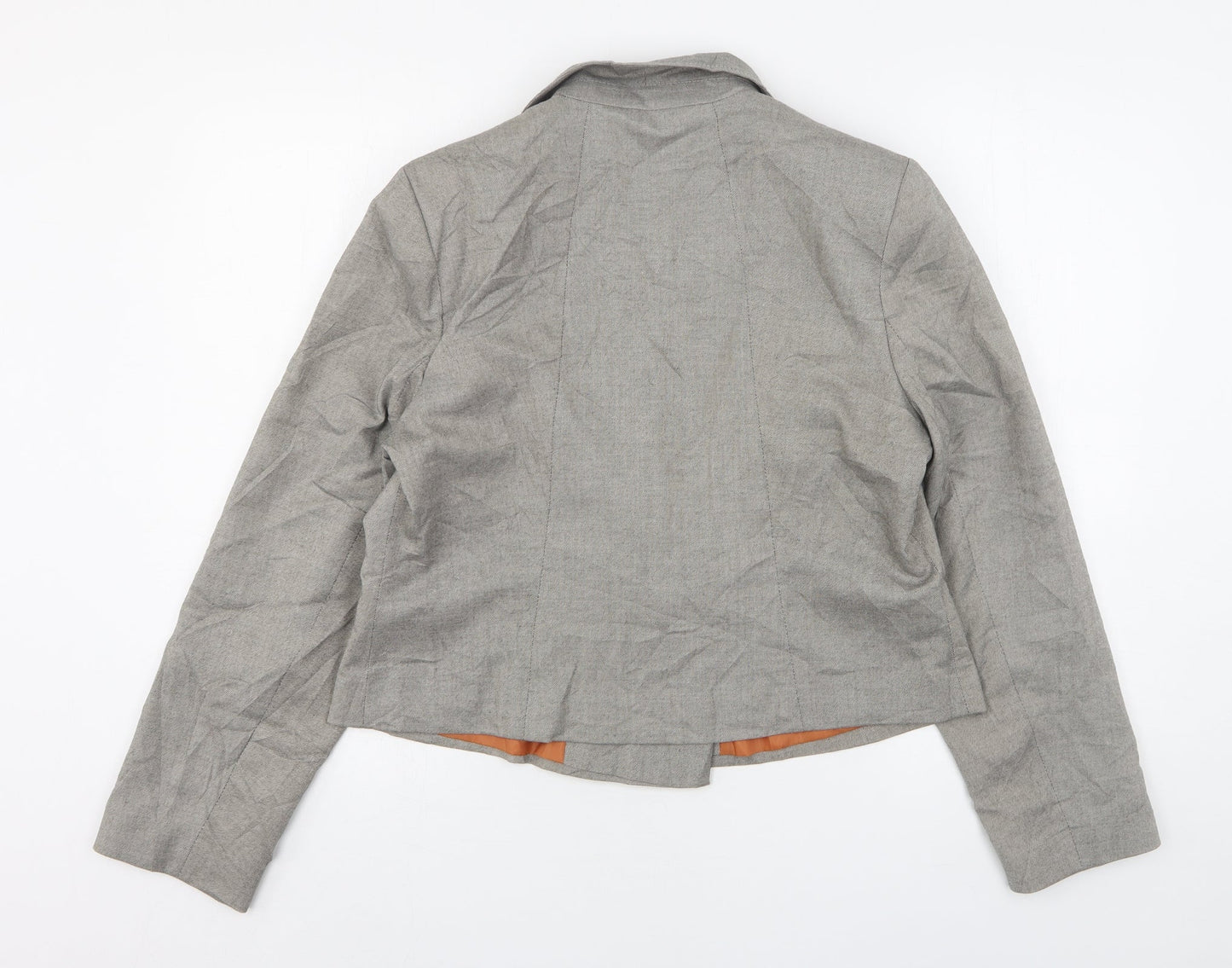 Atmosphere Womens Grey  Polyester Jacket Suit Jacket Size 18