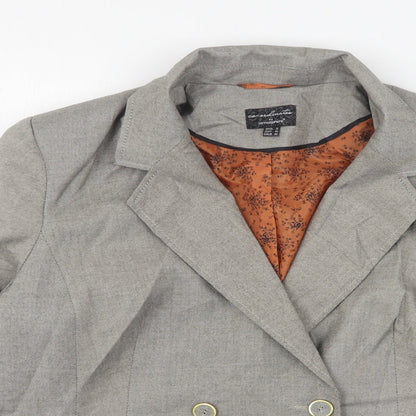 Atmosphere Womens Grey  Polyester Jacket Suit Jacket Size 18