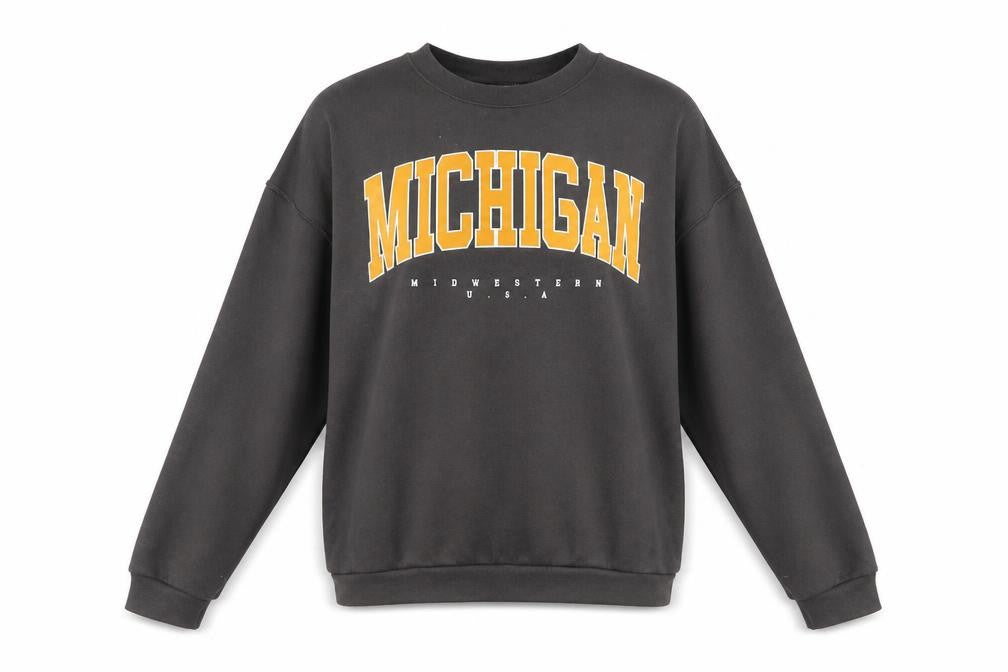 Missguided Womens Brown  Cotton Pullover Sweatshirt Size S  Pullover
