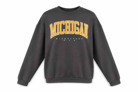 Missguided Womens Brown  Cotton Pullover Sweatshirt Size S  Pullover