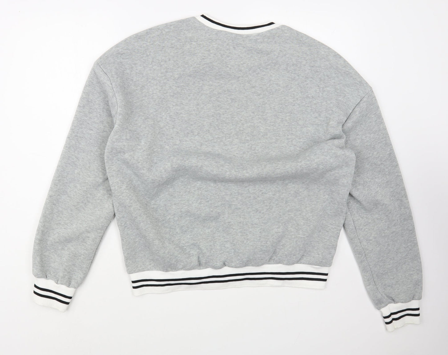 SheIn Womens Grey  Polyester Pullover Sweatshirt Size S  Pullover - Los Angeles