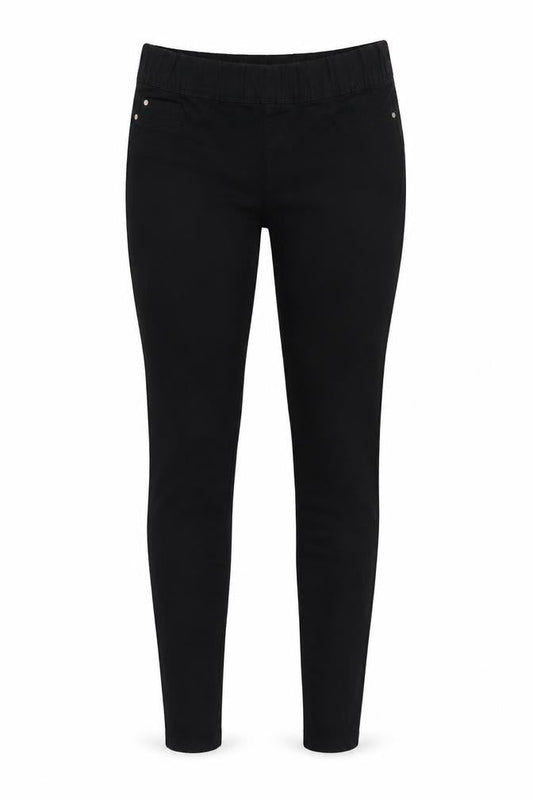 Denim Co. Womens Black  Cotton Jegging Jeans Size 8 L30 in Regular