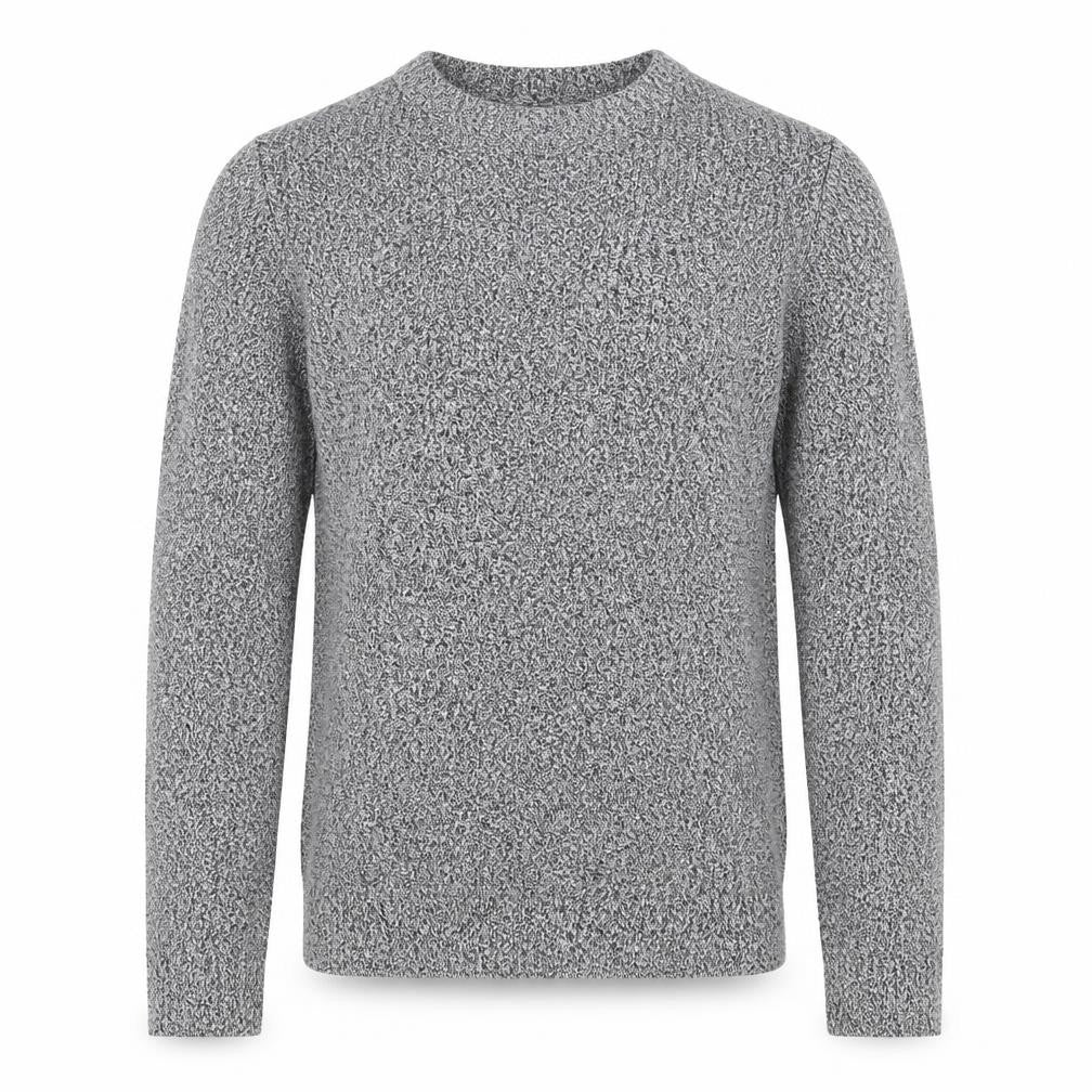 Topman Mens Grey Crew Neck  Acrylic Pullover Jumper Size S