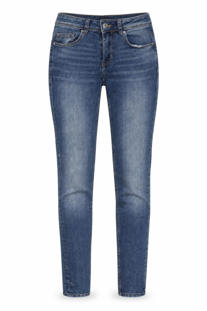H&M Womens Blue  Cotton Skinny Jeans Size 4 L28 in Regular