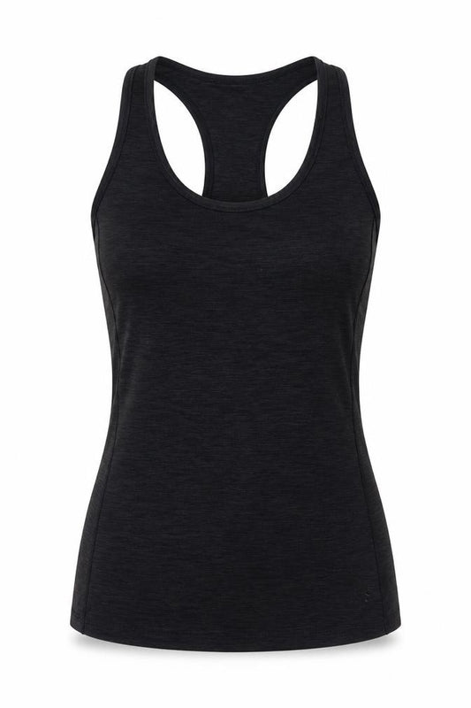 H&M Womens Grey  Polyester Camisole Tank Size S Round Neck