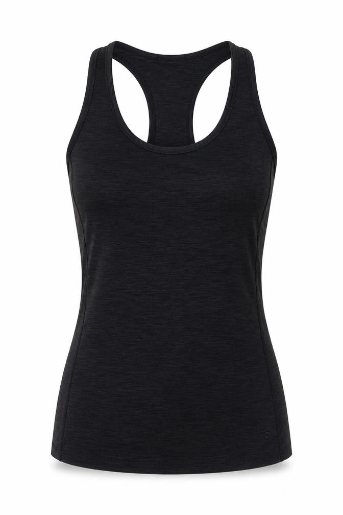 H&M Womens Grey  Polyester Camisole Tank Size S Round Neck