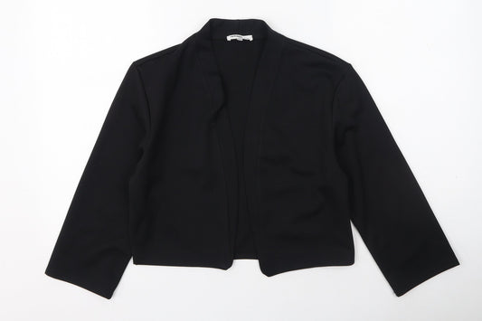 Gerard Womens Black V-Neck  Polyester Cardigan Jumper Size 14