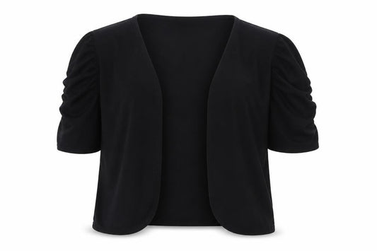 tiana b  Womens Black Round Neck  Polyester Cardigan Jumper Size L
