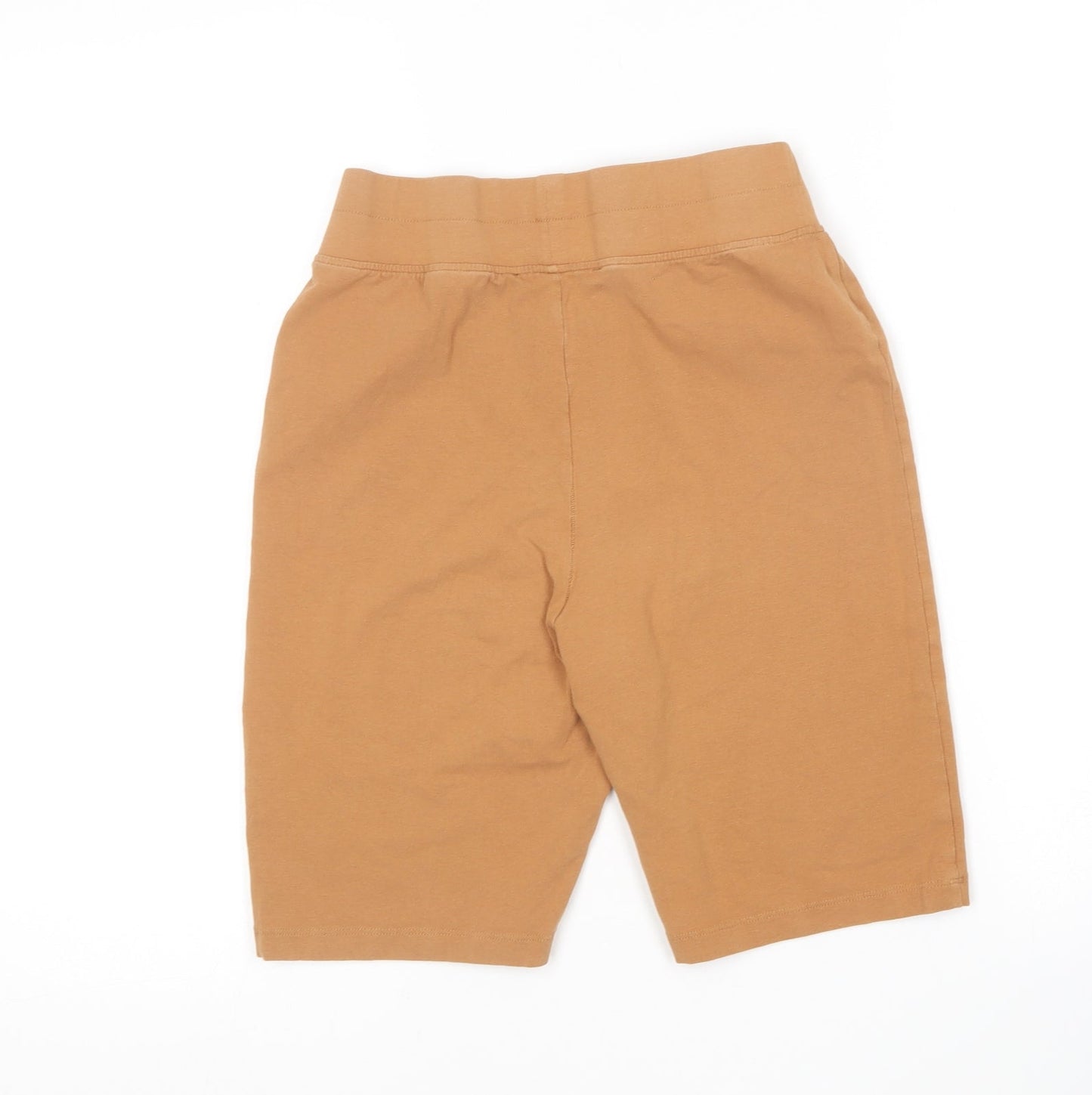 Threadbare Womens Brown  Cotton Compression Shorts Size 10 L8 in Regular