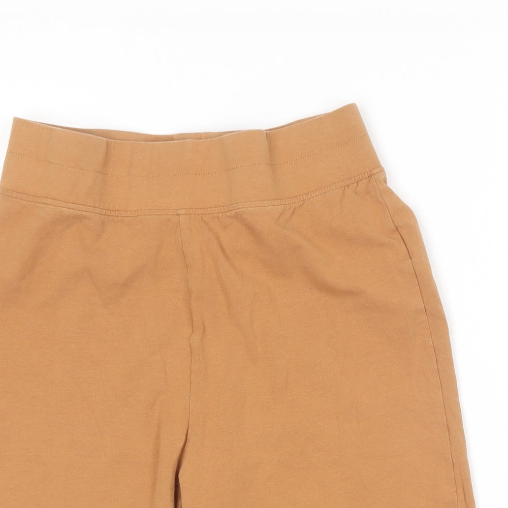 Threadbare Womens Brown  Cotton Compression Shorts Size 10 L8 in Regular