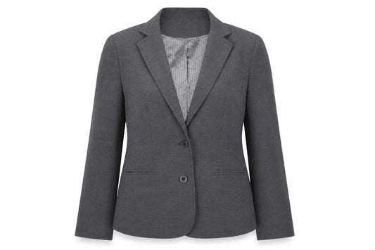 F&F Womens Grey  Polyester Jacket Suit Jacket Size 10